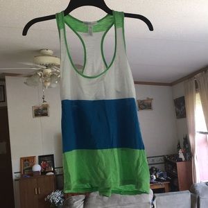 Multi-colored tank